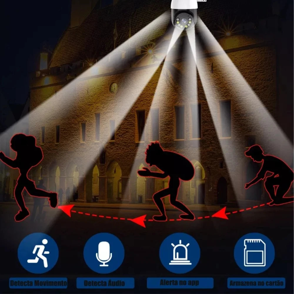 Câmera Ip Smart Wi-Fi Full Hd Visão Noturna Yoosee - Interna